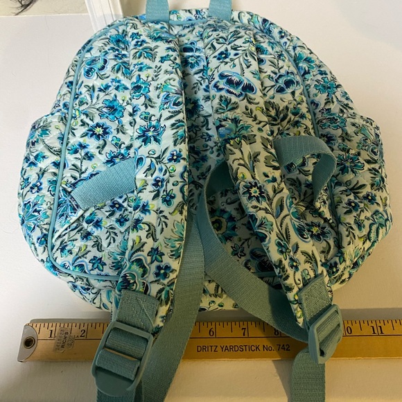 Vera Bradley Cloud Vine Small Backpack - Picture 5 of 6